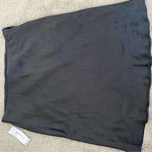 Babaton silk mini skirt